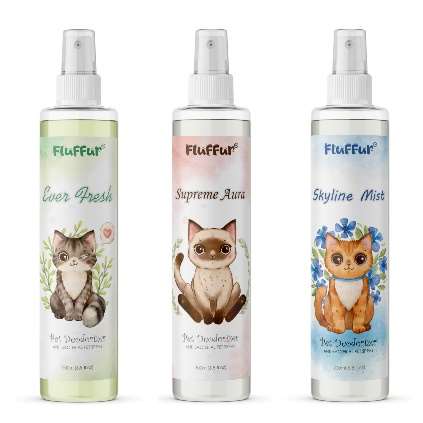 Fluffur Perfume Spray for Cats & Dogs 200ml
