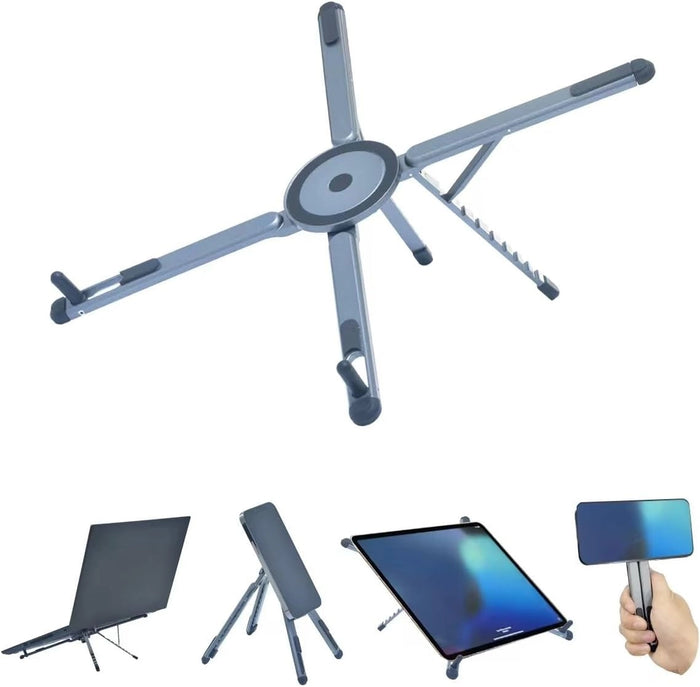 4-in-1 Multi-Purpose Stand – Laptop, Tablet, Phone & Camera