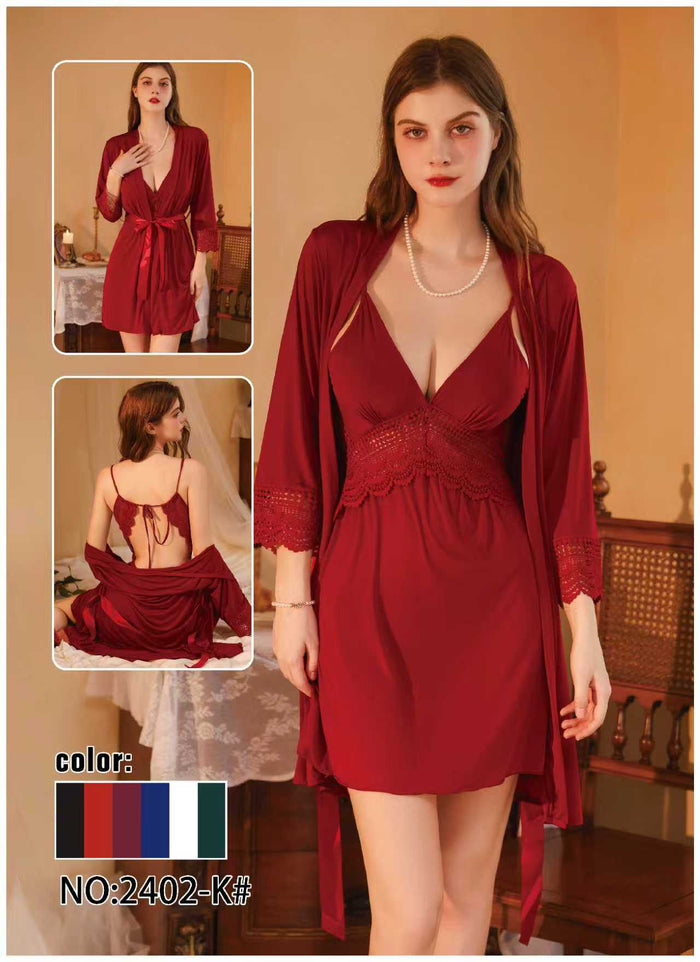 Milky Stretchable Nighty| Free Size